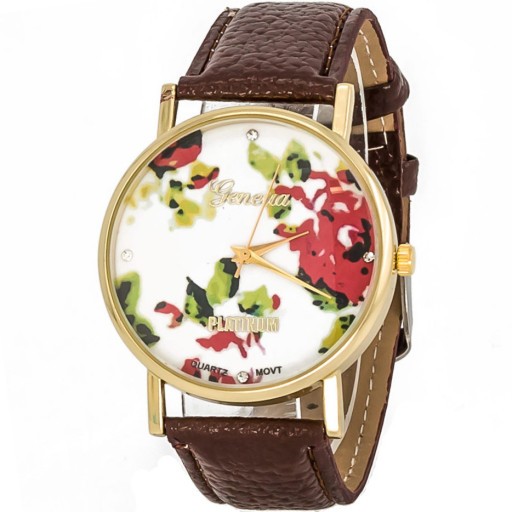 Zegarek skórzany Roses