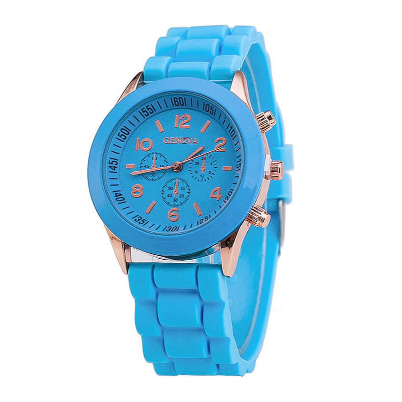 Zegarek silikonowy Silk niebieski
