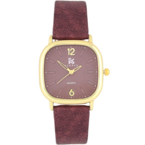 Zegarek skórzany Square