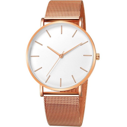 Zegarek mesh Agitato różowe...