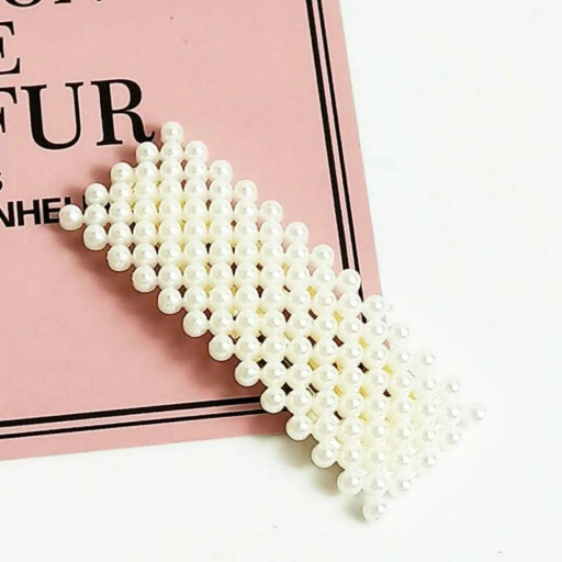 Spinka do włosów Bobbe perłowa