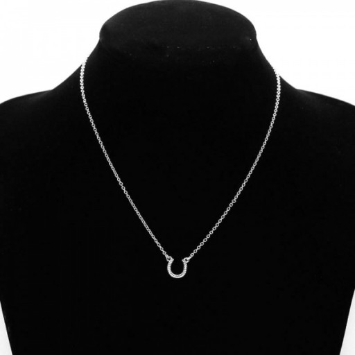 Naszyjnik Podkowa srebrny